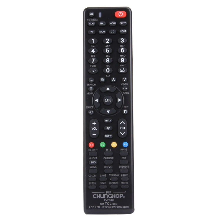 CHUNGHOP E-T908 TCL LED LCD HDTV 3DTV 遙控器