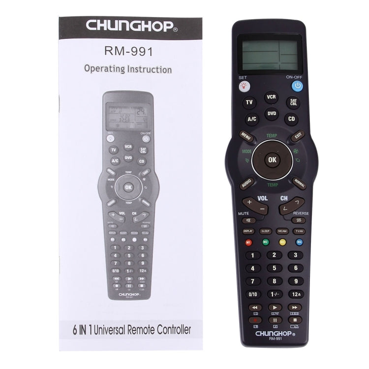 CHUNGHOP RM-L991  通用的遙控器 支持學習功能