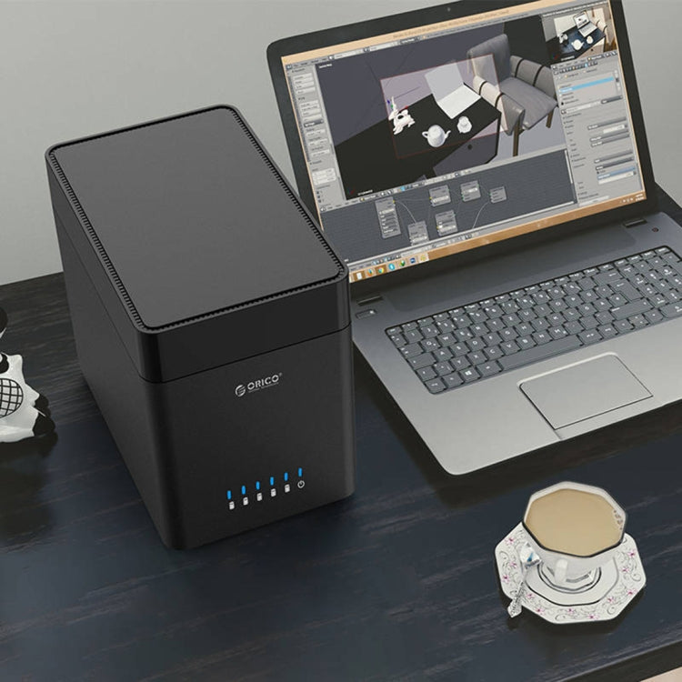 ORICO DS500U3 磁吸式3.5英寸USB3.0硬盤櫃