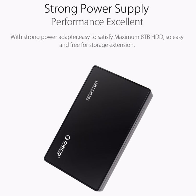 ORICO 3588US3 移動硬盤盒/USB 3.0 Type-B 2.5 / 3.5英寸SSD / SATA HDD硬盤盒