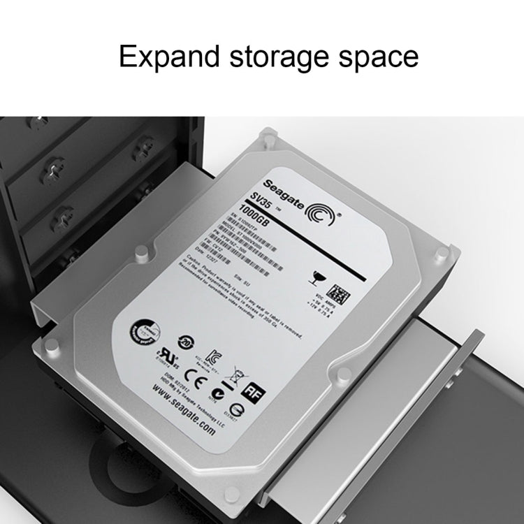 ORICO AC52535-1S 2.5 & 3.5英寸 SSD固態硬盤架/鋁質硬盤驅動器架