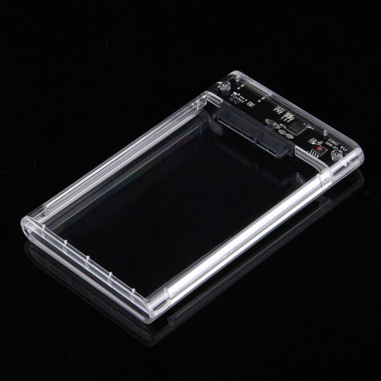 ORICO 2139U3-CR 透明移動硬盤盒子/USB3.0筆記本2.5英寸9.5毫米厚度SATA HDD / SSD串口硬盤盒