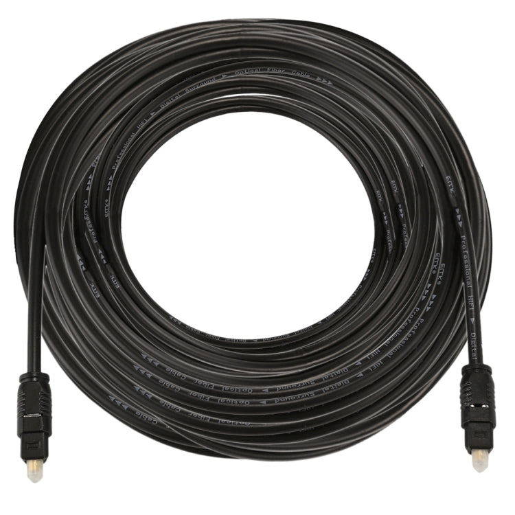 EMK 15米 OD4.0mm  Toslink公頭轉公頭数字光纖音頻線