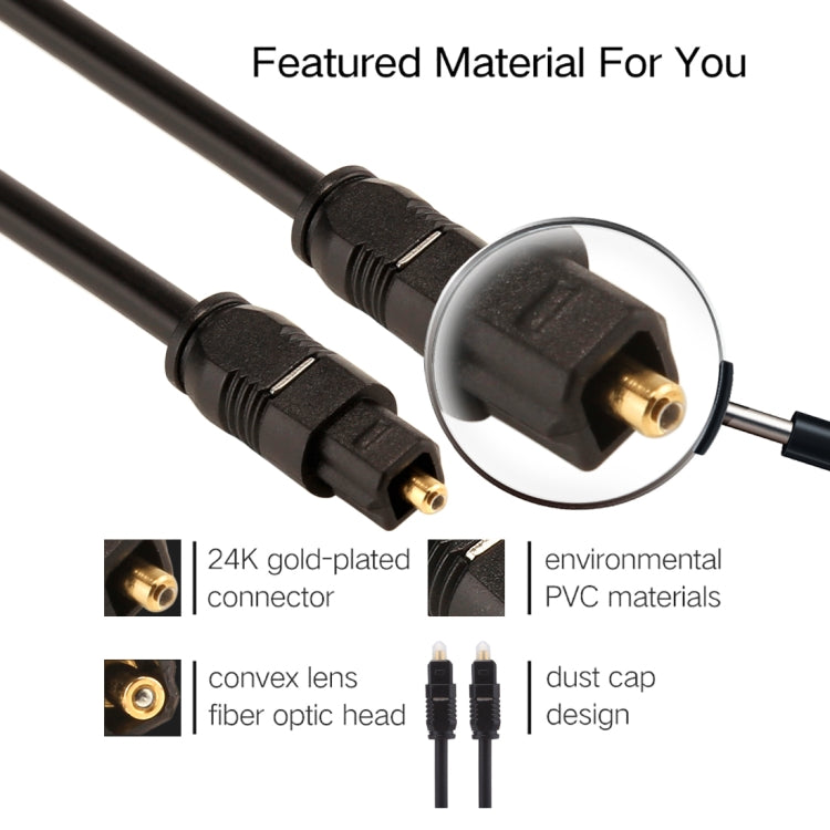 EMK 25米 OD4.0mm  Toslink公頭轉公頭数字光纖音頻線