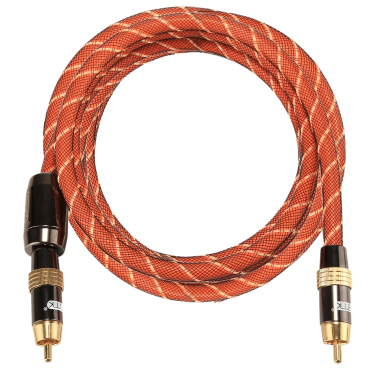 EMK TZ/A 2米 OD8.0mm金屬頭RCA轉RCA 數碼同軸線/同軸音頻線