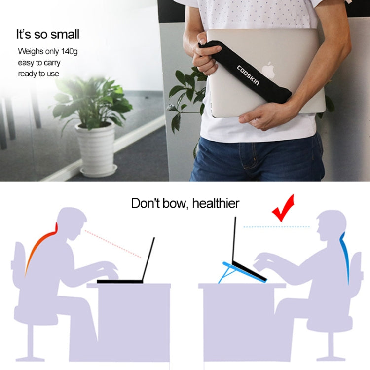 筆記本電腦散熱支架 鋁合金摺疊架 尺寸：24.5x3.3x2.8cm