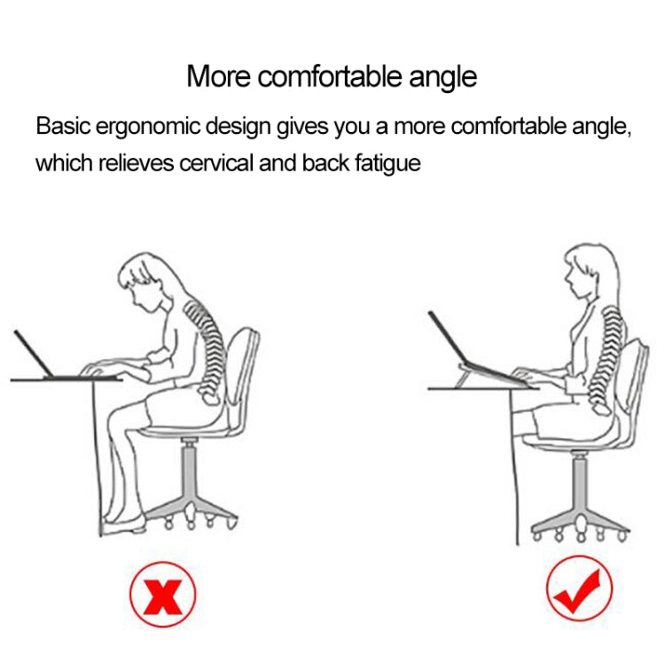 筆記本電腦散熱支架摺疊架 尺寸：22.3x23.5x1.3cm