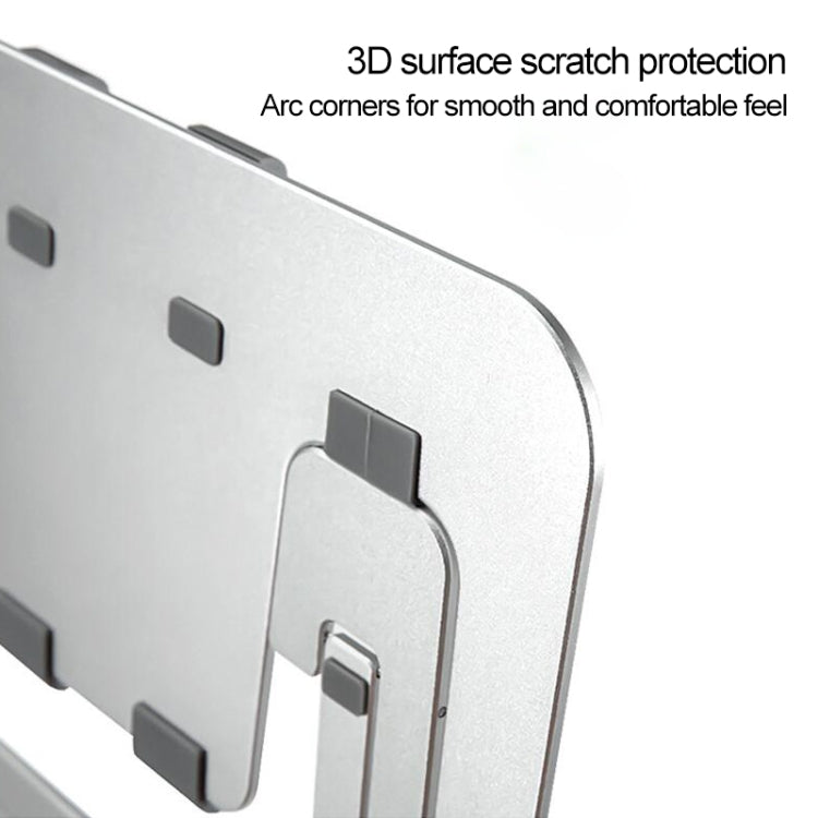 筆記本電腦散熱支架摺疊架 尺寸：22.3x23.5x1.3cm