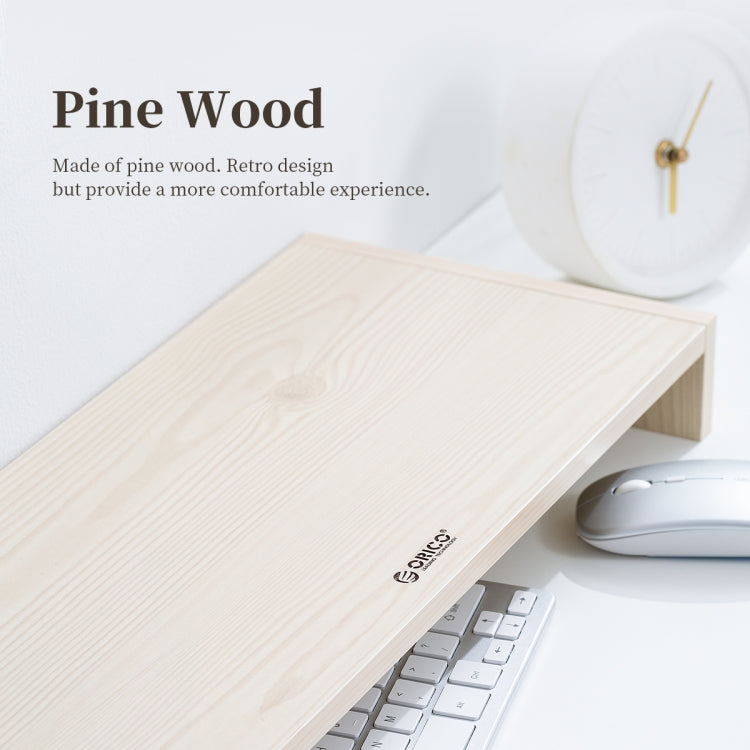 ORICO MSR-01-WD-BP 木紋電腦显示器支架 尺寸：50 x 20 x 6.1cm