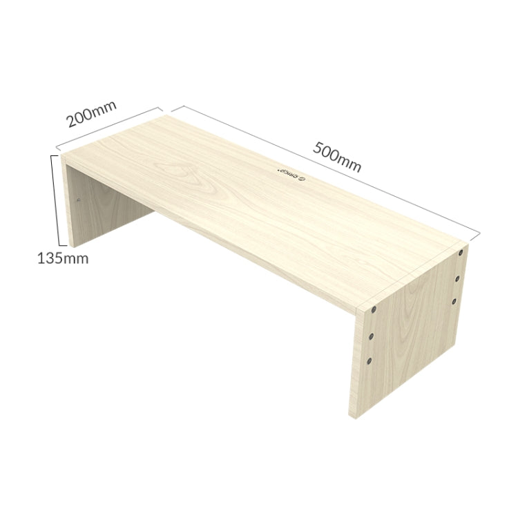 ORICO MSR-02-WD-BP 木紋電腦显示器支架 尺寸：50 x 20 x 13.5cm
