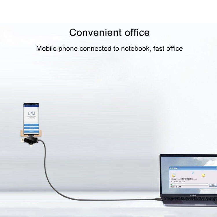 D65A DisplayPort In & Mini DP In & Type-C In 轉 HDMI 4K Output 多功能轉接線 線長：1.8m