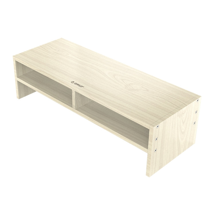 ORICO MSR-04-WD-BP 2層木紋電腦显示器支架帶分區 尺寸：50 x 20 x 13.5cm