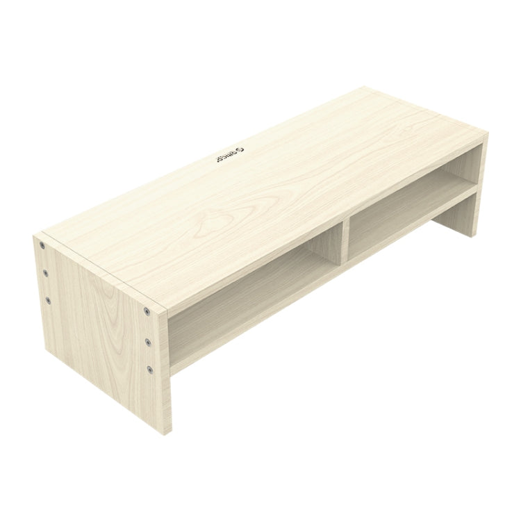 ORICO MSR-04-WD-BP 2層木紋電腦显示器支架帶分區 尺寸：50 x 20 x 13.5cm