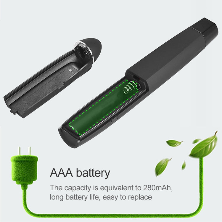 2.4GHz 無線激光PPT翻頁筆多媒體無線演示投影筆帶USB接收器，遙控距離：30米