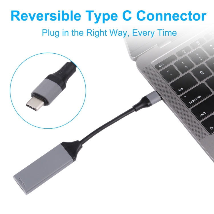 USB 3.1 Type-C轉HDMI高清轉接線HDTV線 長度：20cm