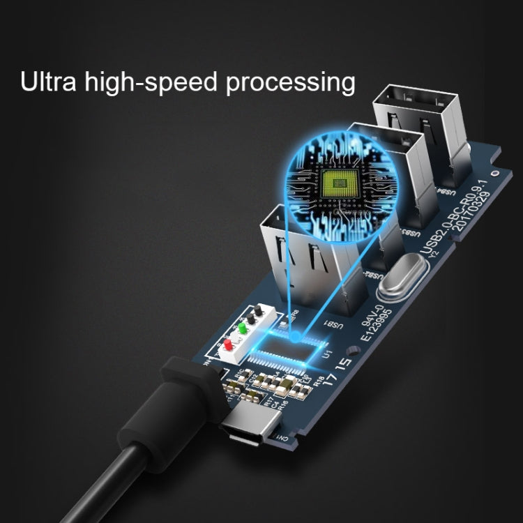 ORICO  W5P-U2-100  USB 2.0桌面集線器 100cm線