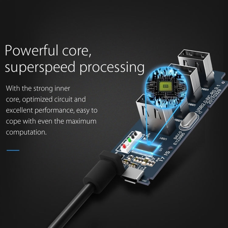 ORICO  W5P-U2-100  USB 2.0桌面集線器 100cm線