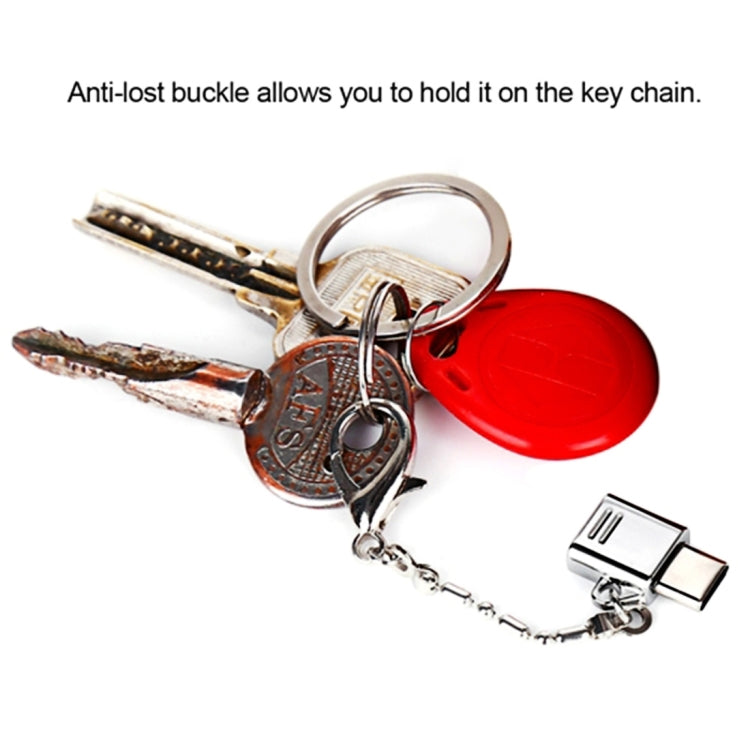 Micro USB母頭轉Type-C公頭+USB 2.0母頭轉Type-C公頭 金屬轉接頭