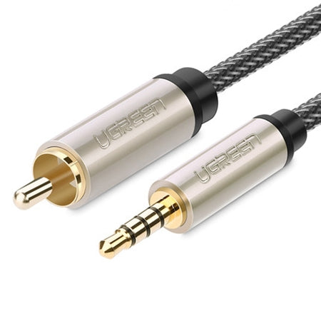 綠聯 3.5mm轉RCA音頻線 小米電視同軸音頻SPDIF線，長度：1m