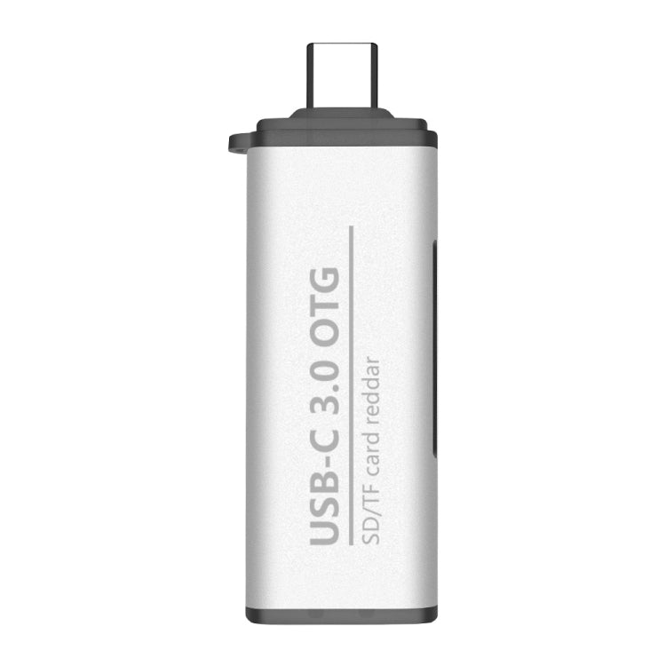 ADS-103 3合一 Type-C公頭轉USB 3.0母頭+SD/TF卡槽 OTG適配器SD/TF卡讀卡器