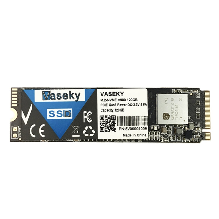 Vaseky威士奇 M.2-NVME V900 120GB PCIE Gen3 SSD硬盤