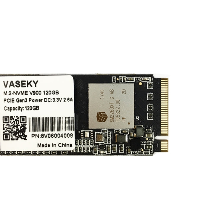 Vaseky威士奇 M.2-NVME V900 120GB PCIE Gen3 SSD硬盤
