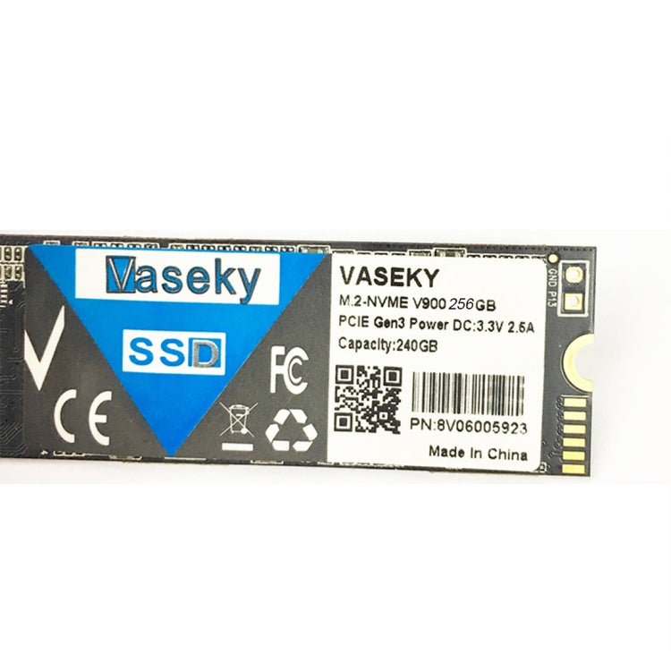 Vaseky威士奇 M.2-NVME V900 256GB PCIE Gen3 SSD硬盤