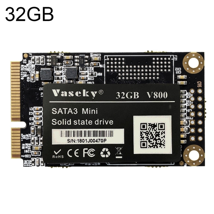 Vaseky威士奇 V800 1.8寸 32GB SSD 筆記本電腦 MSATA 固態硬盤