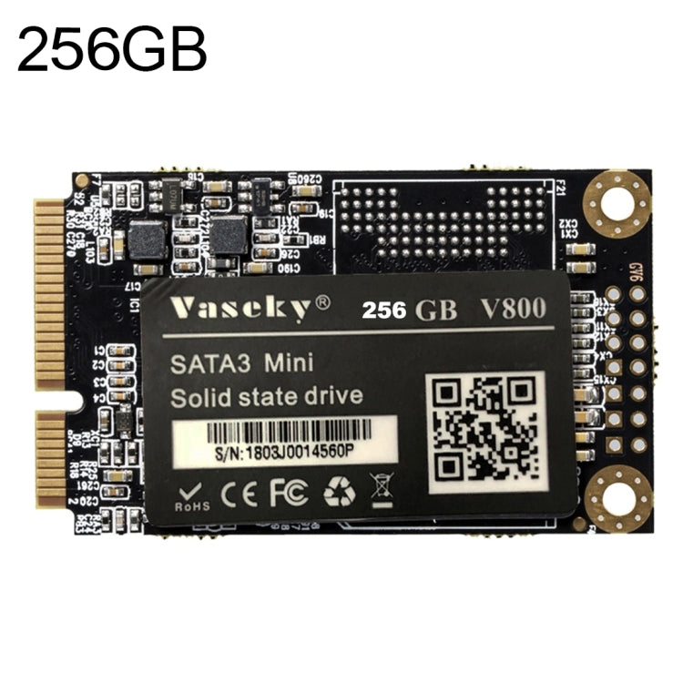 Vaseky威士奇 V800 1.8寸 256GB SSD 筆記本電腦 MSATA 固態硬盤
