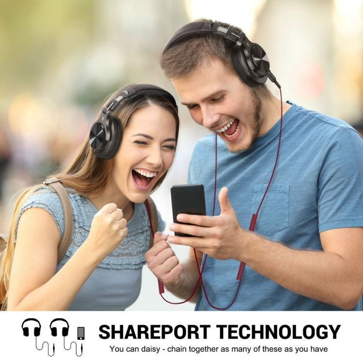 OneOdio A71 頭戴式降噪有線耳機 帶麥克風