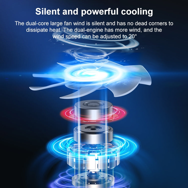 HZ13 可摺疊多角度鋁合金筆記本電腦風扇散熱支架