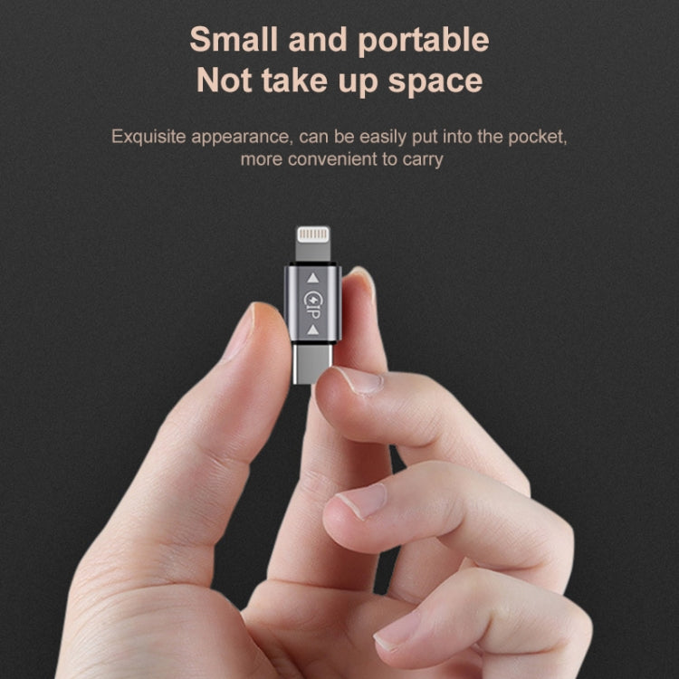 Type-C公頭 轉 8Pin公頭 充電+數據傳輸+OTG轉接頭