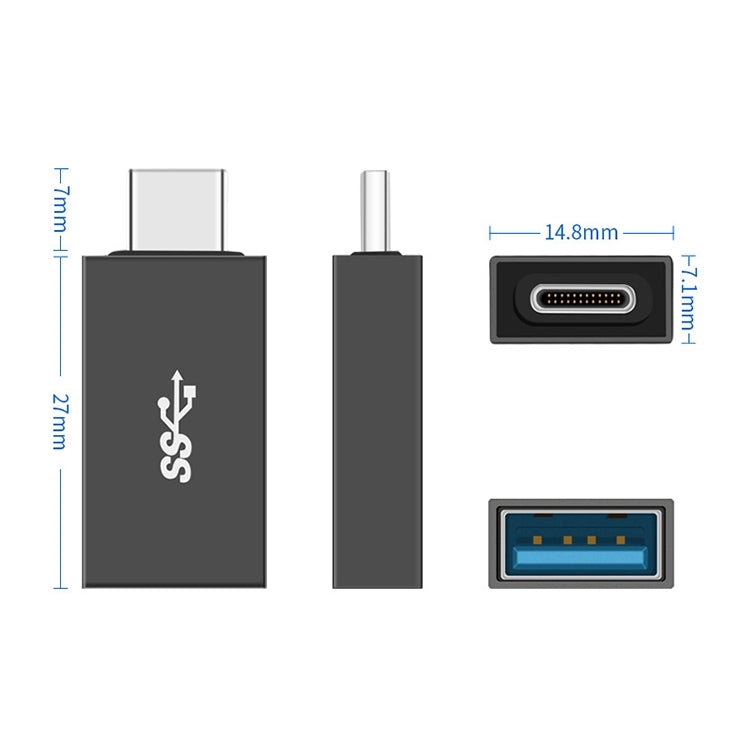 Type-C / USB-C轉USB 3.0 AF 適配器
