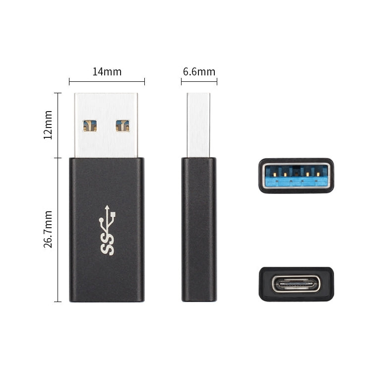 Type-C / USB-C轉USB 3.0 AM 適配器