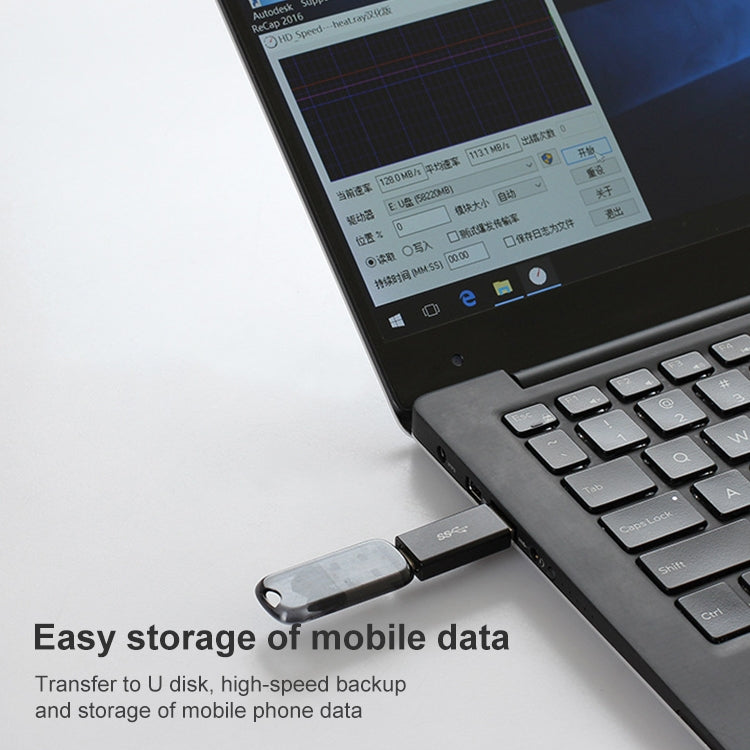 Type-C / USB-C轉USB 3.0 AM 適配器