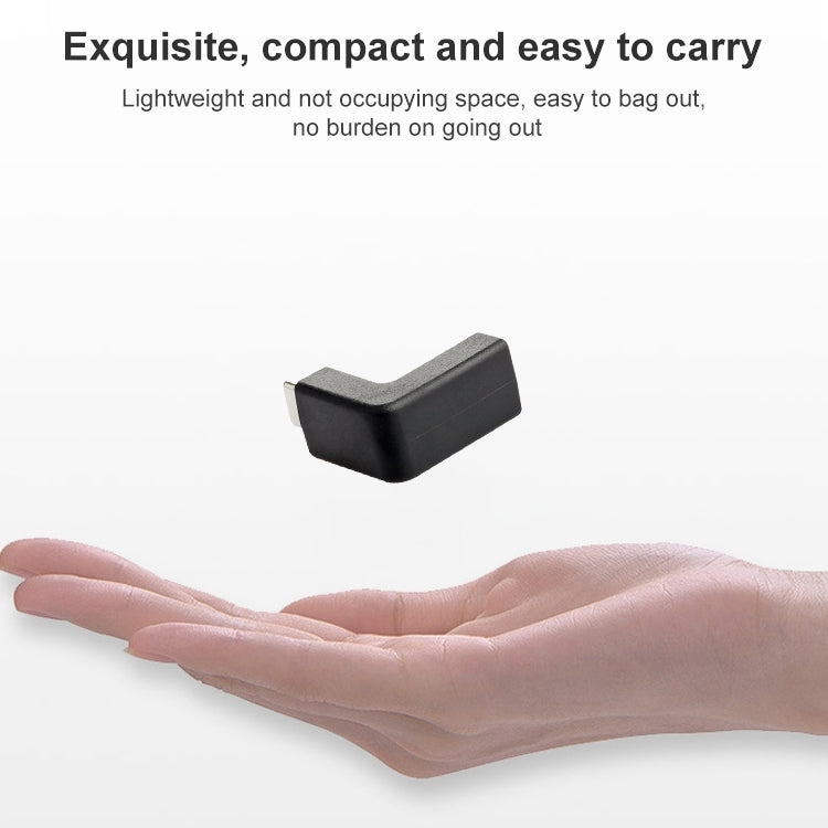 Type-C / USB-C轉USB 3.1 90度彎頭設計MF 適配器