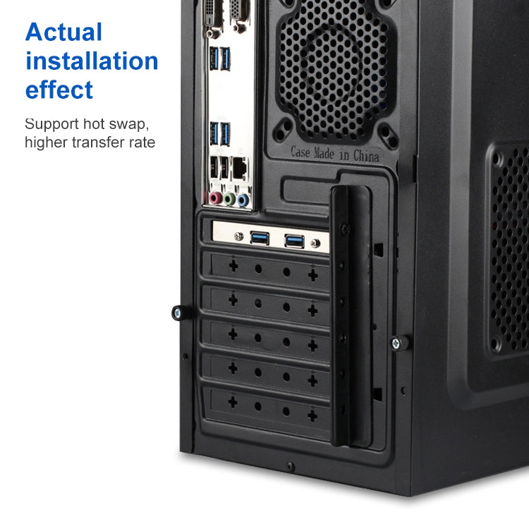 USB3.0 20P F/2AF PCI後置擋板線