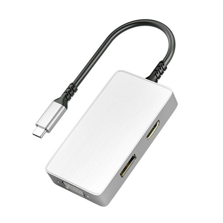 ULT-unite 0101 5合1 Type-C 轉 3.5mm音頻+VGA+DP+HDMI+PD多功能集線器
