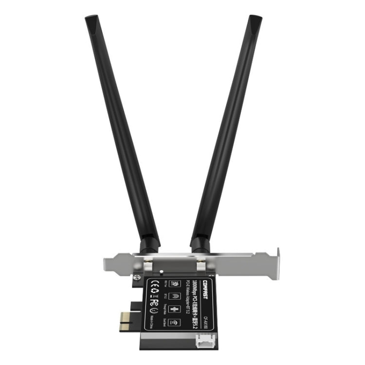 COMFAST CF-AX180 1800Mbps PCI-E藍牙5.2 雙頻電競遊戲WiFi 6無線網卡 不帶散熱片