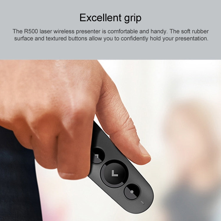 Logitech R500 2.4Ghz USB 無線演示筆PPT遙控器 翻頁筆