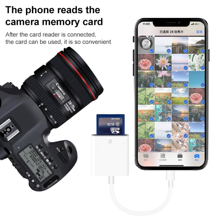 D-128 8 Pin 手機SD讀卡器