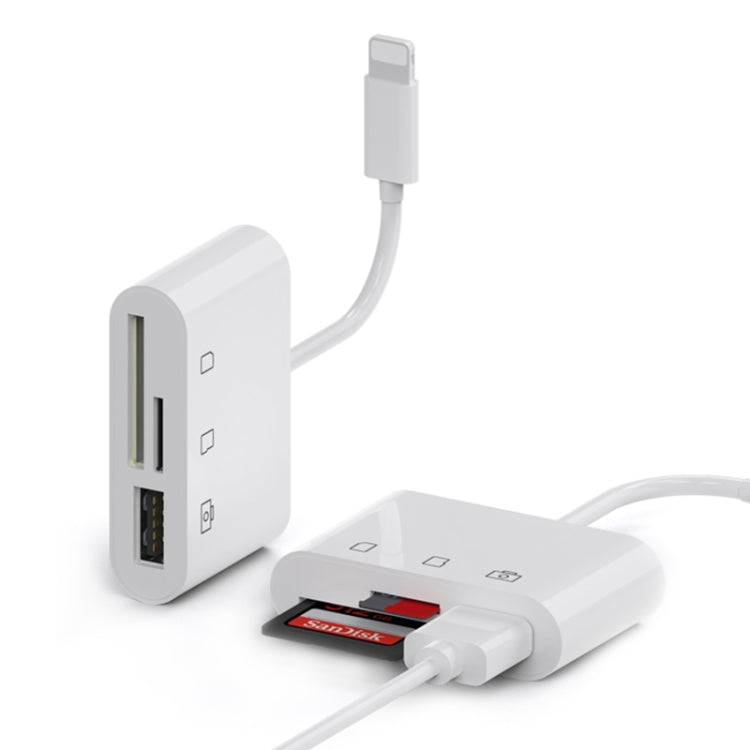 D-168 8 Pin OTG三合一高速讀卡器