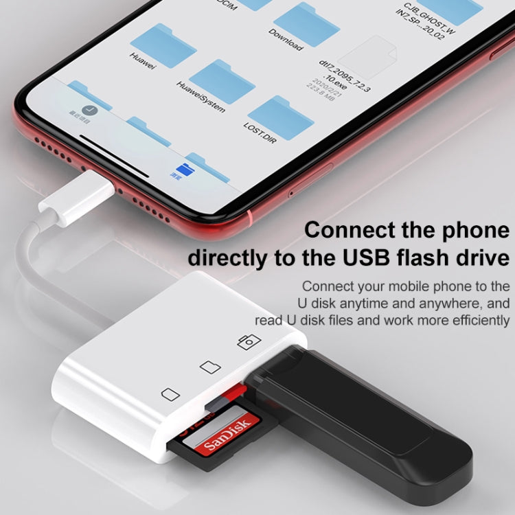 D-168 8 Pin OTG三合一高速讀卡器