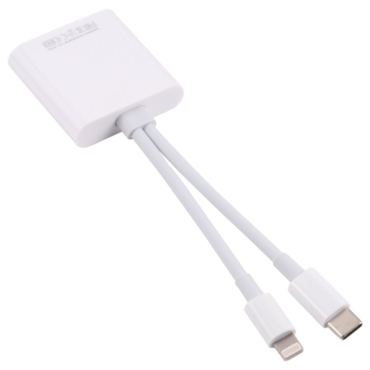 NK-101Y ST Pro 8 Pin+Type-C轉SD/TF卡相機適配器