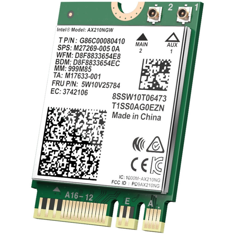 COMFAST AX210 vPro-M 5374Mbps藍牙5.2三頻無線網卡
