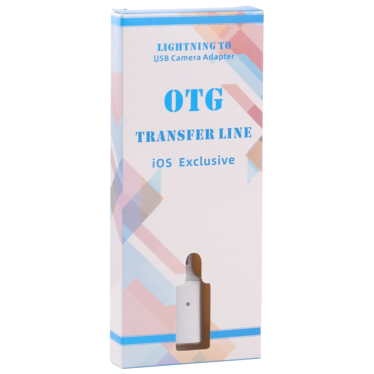 8 Pin公頭轉USB母頭 OTG相機適配器，兼容IOS 13或以上
