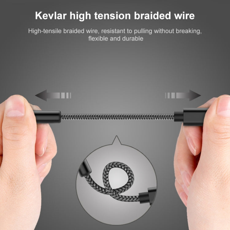 TA12-R2 Type-C公頭轉3.5mm音頻母頭 單晶銅編織耳機轉接頭