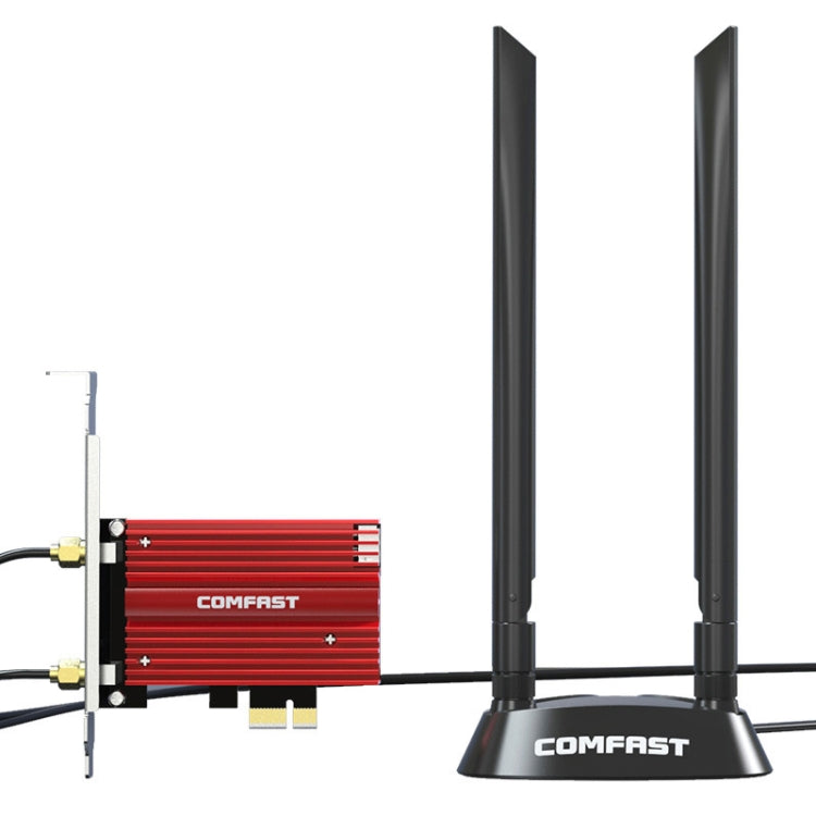 COMFAST AX200 Plus+ 5374Mbps WiFi6 PCIE高速率無線網卡