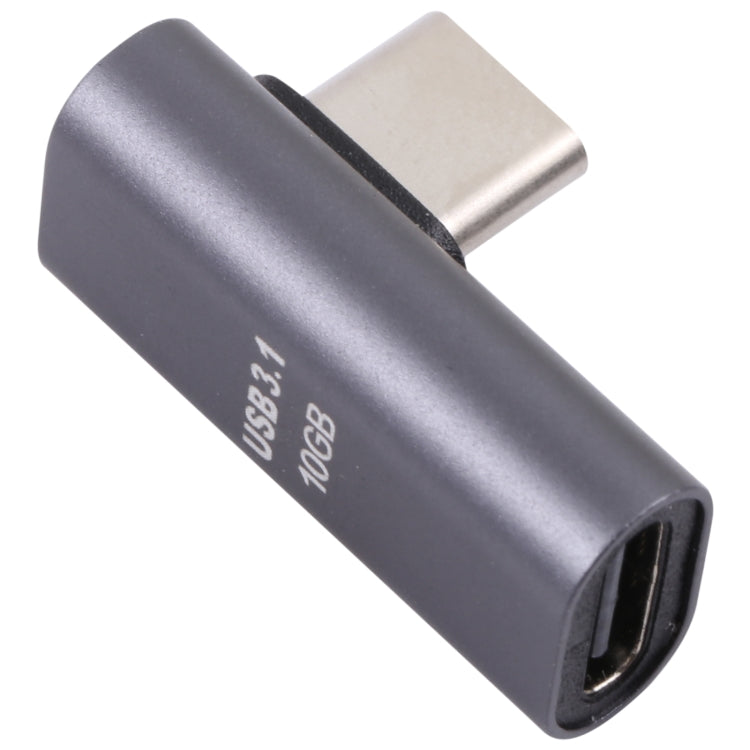 USB 3.1 Type-C 公頭轉USB 3.1 Type-C 母頭 彎頭適配器