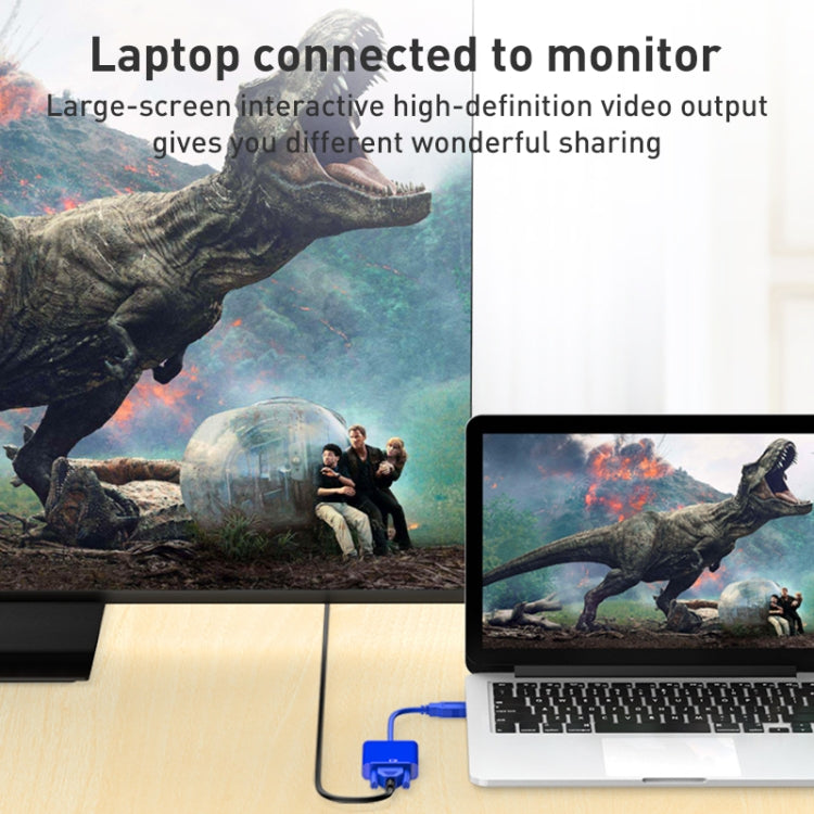 HW-1501 USB轉VGA高清視頻轉換器